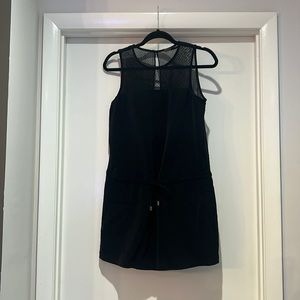 Zara sheer back romper